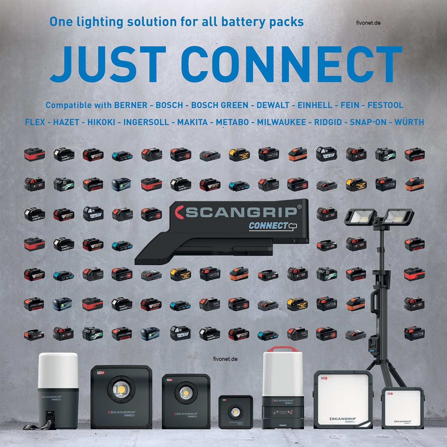 SCANGRIP 3.6147C - SCANGRIP Smart Connector für 18/20 V, HIKOKI Bild 3