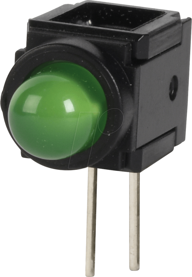 SCH 351271 - LED-Baustein, grün, 5 mm, 8 mcd, 140°