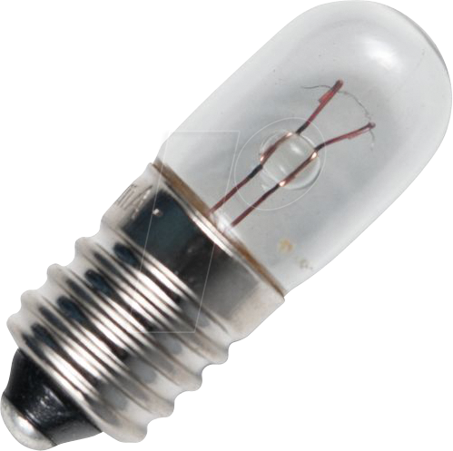 SCHI 102822400 - E10 T10x28 6V 300mA 1.8W C-2R 1Khrs Klar