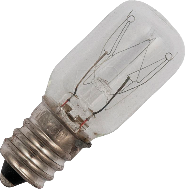 SCHI 124580600 - E12 T16x45 220-260V 19-31mA 5-7W C-5A 2Khrs Klar