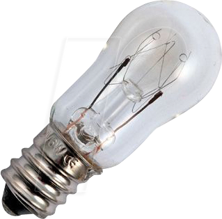 SCHI 124680800 - E12 Candelabra S19x46 220-260V 38-45mA 6-10W C-7A 3Khrs Klar
