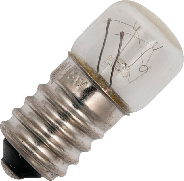 SCHI 143554200 - E14 T16x35 48V 104mA 5W C-2F 2Khrs Klar