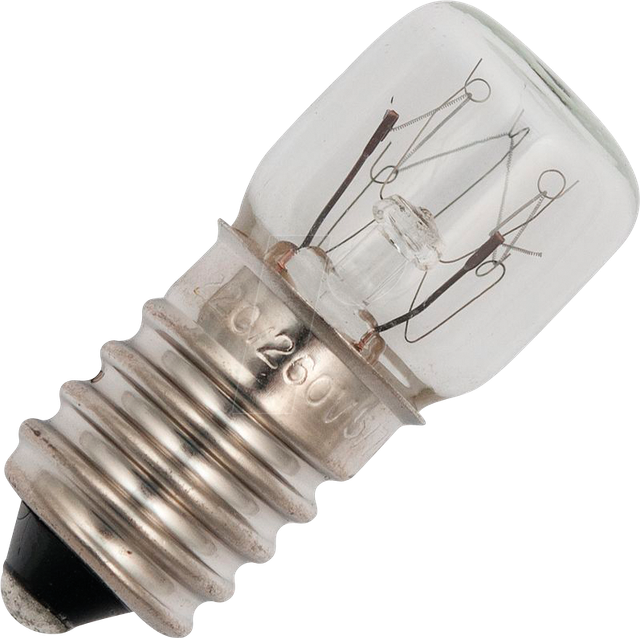 SCHI 143580400 - E14 T16x35 220-260V 11-22mA 3-5W C-7A 2Khrs Klar