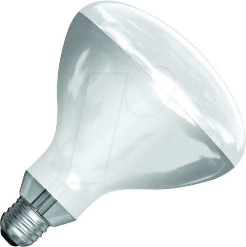 SCHI 391253000 - Infrarot Lampe, E27, R125, 300 W, Klar