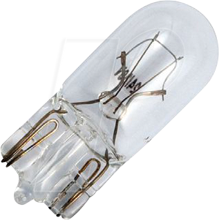 SCHI 42836200 - T10 WB W2.1x9.5d 10x28 12-15V 333-416mA 5W C-2V 2Khrs Klar