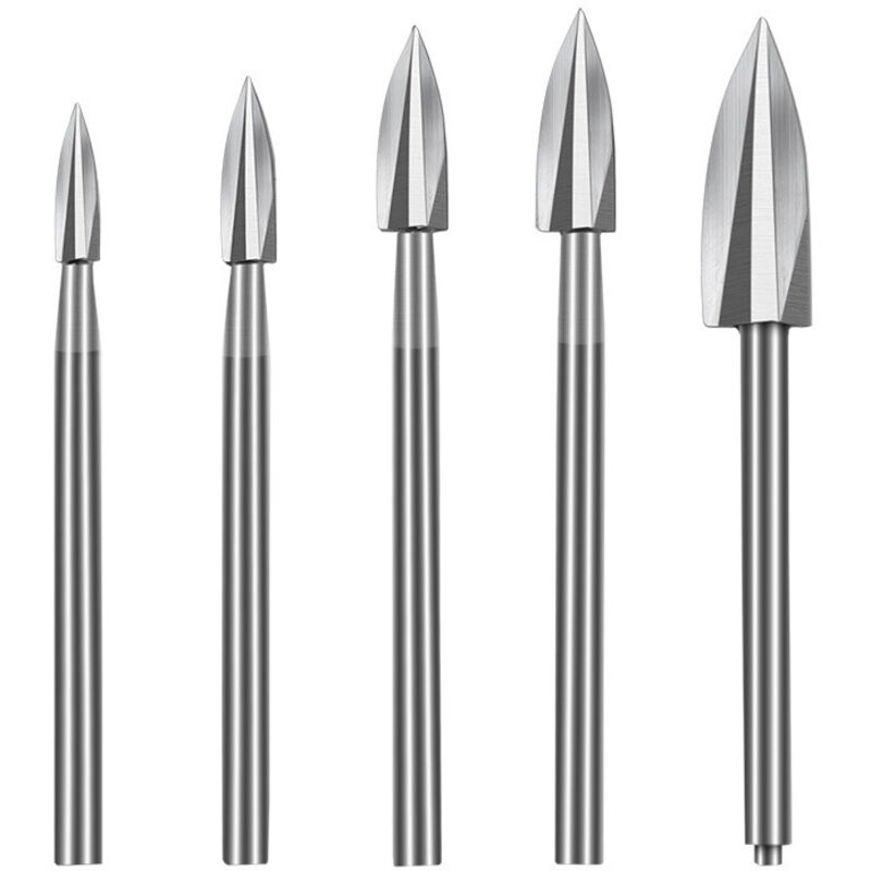 Holzschnitzbohrer-set, 5-teilig, Mit 1/8"-schaft