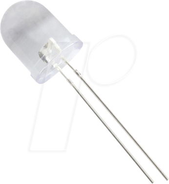 10003G6C-CSA-S - LED 10mm, bedrahtet, grün, 1500 mcd, 25°
