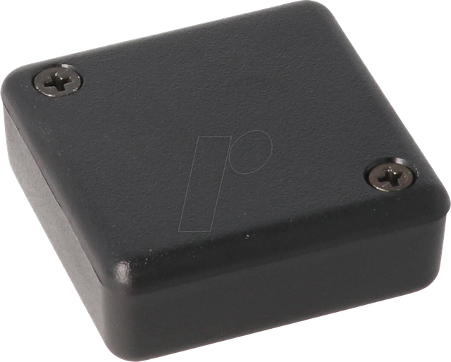 1551QBK - Universalgehäuse, Serie 1551, 40 x 40 x 20 mm, schwarz