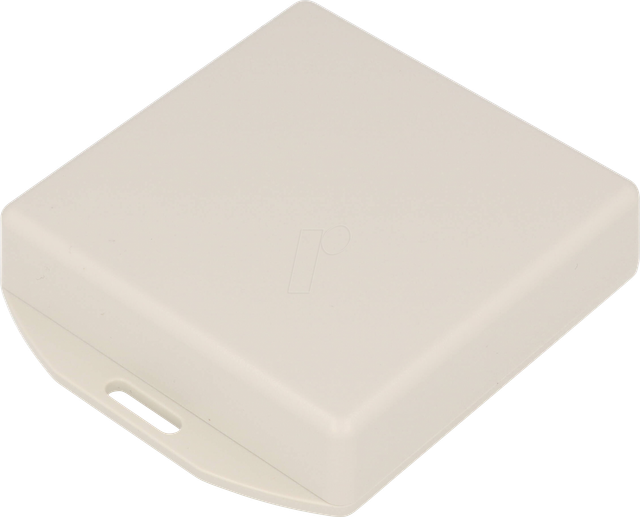 1551XFLGY - Flanschgehäuse, Serie 1551, 80 x 80 x 20 mm, grau