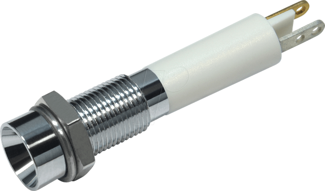 19030354 - LED-Signalleuchte, 3 mm, rot/grün, 24 VDC, Ø6, 30/30 mcd