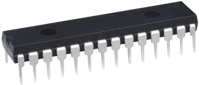 24FJ32GB002-ISP - MCU, PICmicro, 16-bit, 32 KB, SPDIP-28