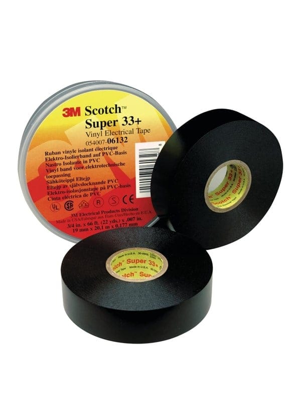 3M 7000042541 - Elektroisolierband 19 x 0,18 mm, 20 m, schwarz