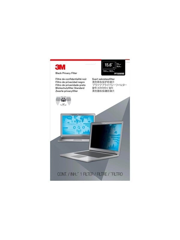 3M PF156W9B - Blickschutzfilter, 15,6'' Laptop, 16:9, schwarz