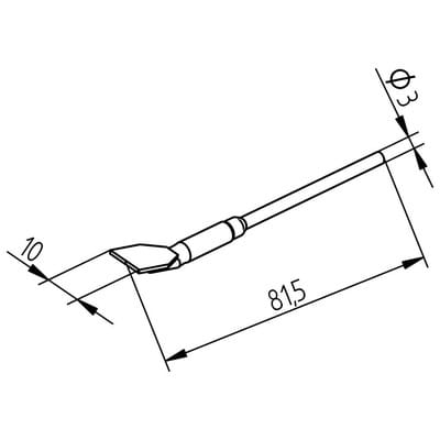 422 FD1 - Entlötspitzen 422FD1, 10,0 mm,