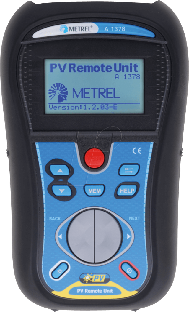 A 1378 - EurotestPV, Photovoltaik-Tester, Remote