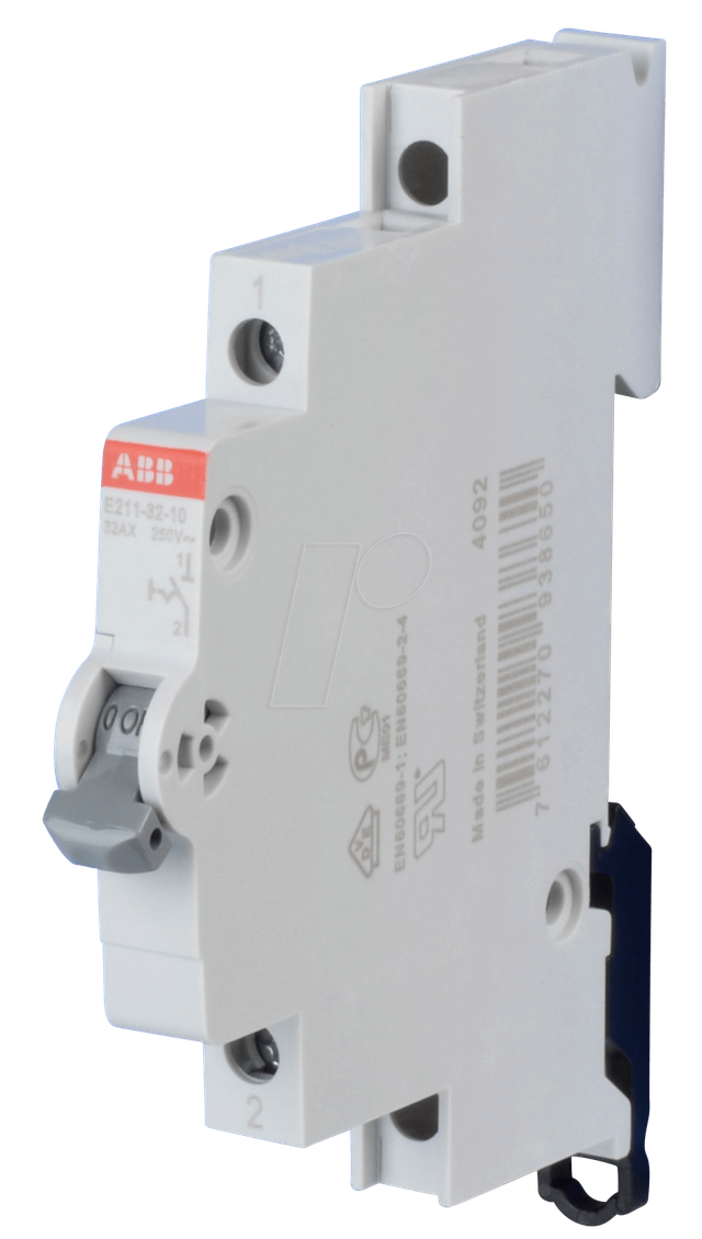 ABB E211-32-10 - Ausschalter - 0,5 TE, 1 Schließer, 32 A