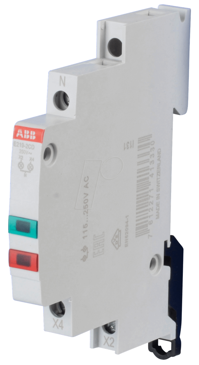 ABB E219-2CD - LED-Leuchtmelder - 2-fach, 115 - 250 V AC, grün+rot