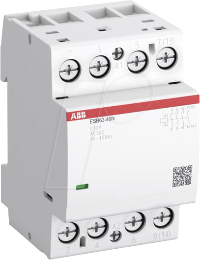 ABB ESB63-31N-06 - Installationsschütz 3S/1Ö, 230 V AC/DC