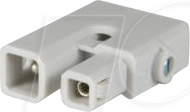 AC 162 STS 2 GY - LED Steckverbinder 2-polig
