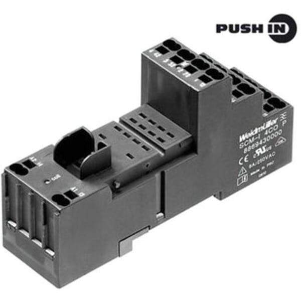 SCM-I 4CO P - Relaissockel RIDERSERIES RCM für 4 Wechsler