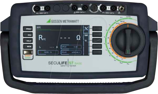 SECULIFE ST BSIQ - Gerätetester SECULIFE ST BASE IQ, nach DGUV Vorschrift 3