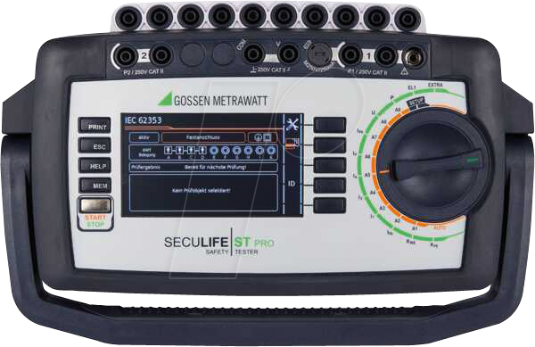 SECULIFE ST PRIQ - Gerätetester SECULIFE ST PRO IQ, nach DGUV Vorschrift 3