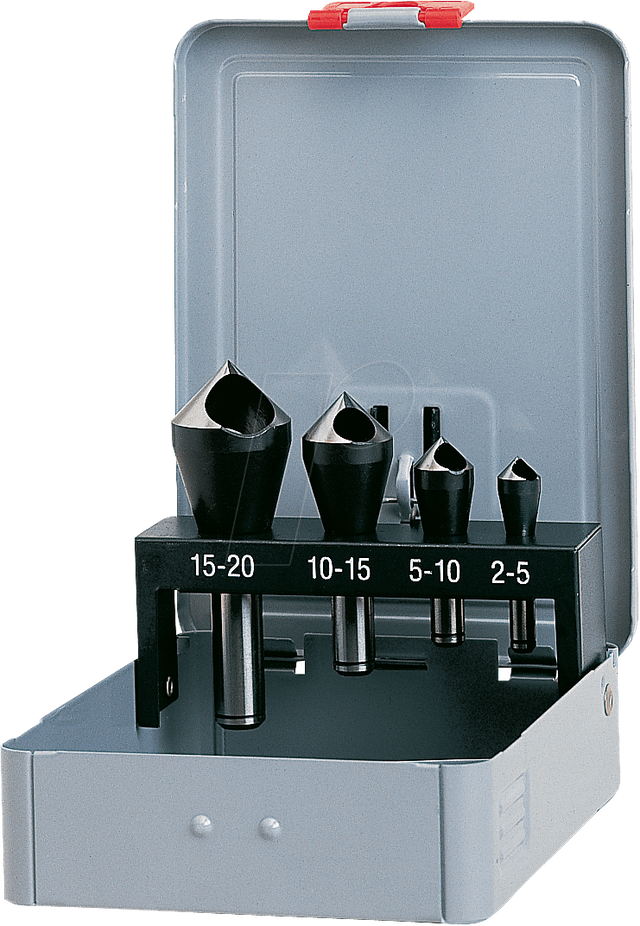 SENKERSATZ QS1 - Querlochsenkersatz, 2,0 - 20,0 mm, 4 -teilig