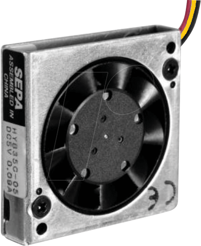 SEPA HYB35C05A - Radial-Lüfter, 35x35x8mm, 5V, 27dB, 7000U/min, Kugellager