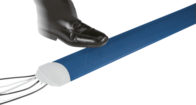 SERPA B9 BL - Kabelkanal, inkl. 2 Endkappen, 1,5 m, blau