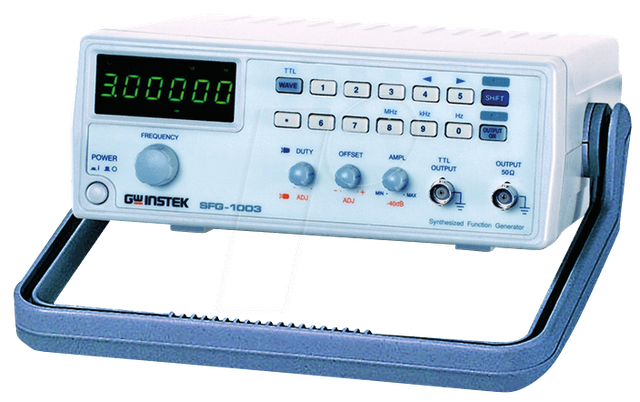 SFG-1003 - Funktionsgenerator SFG-1003, DDS, 0,1 Hz ... 3 MHz