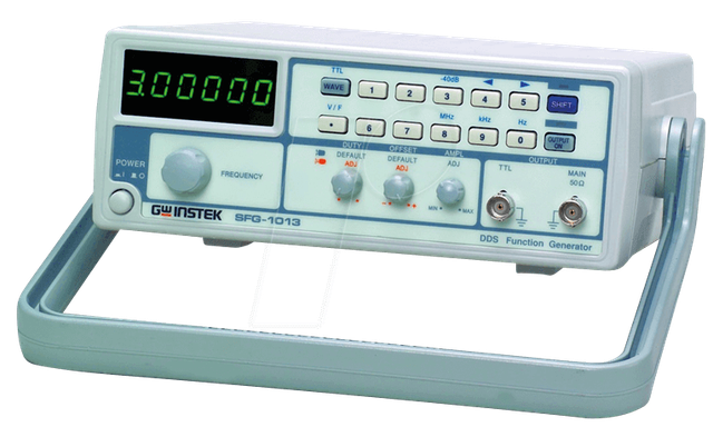 SFG-1013 - Funktionsgenerator SFG-1013, DDS, 0,1 Hz ... 3 MHz