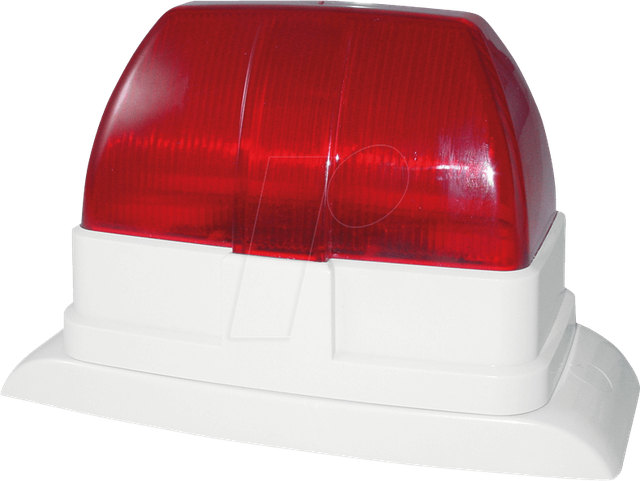 SG 1670 - Blitzleuchte, Xenon für innen und außen, rot