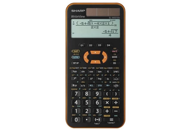 SHARP EL-W531XGY - Wissenschaftlicher Schulrechner