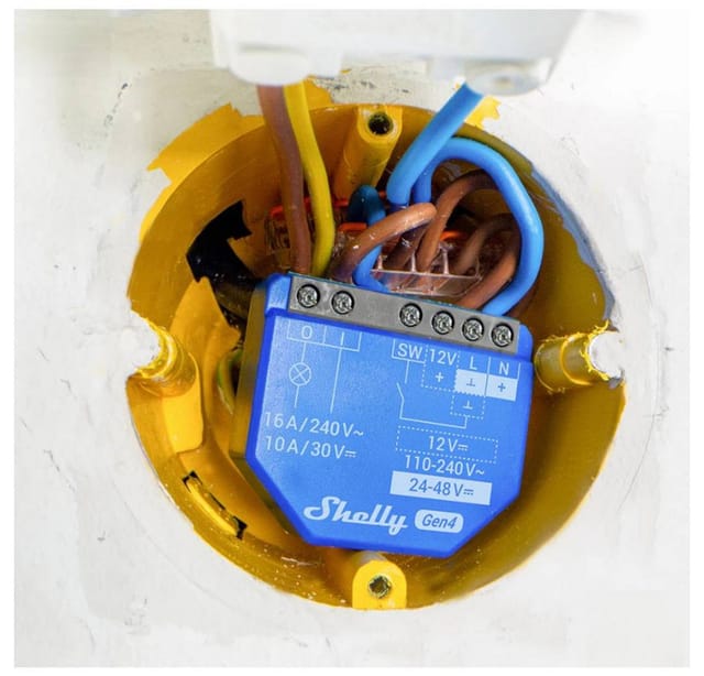 SHELLY 1 G4 - Shelly 1 Gen4 BT Matter Zigbee WLAN Schalter 1-Kanal