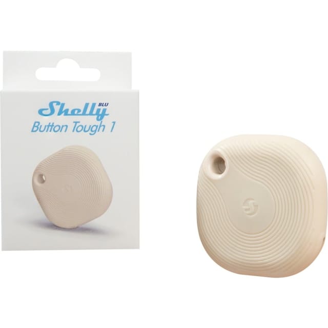 SHELLY B-TOUGHI - Shelly BLU Button Tough1, ivory