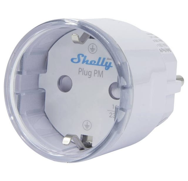 SHELLY PLUGPMG3W - Shelly Plug PM Gen3, weiß