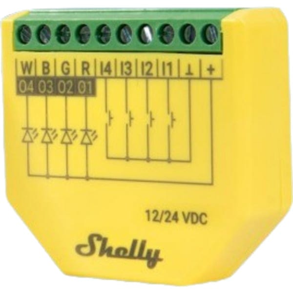 SHELLY PRGBWP-2 - Shelly Plus RGBW PM, 2er Pack