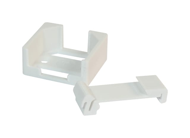 SHELLY SP3D0012 - Halter für Shelly EM, Wand / Hutschiene