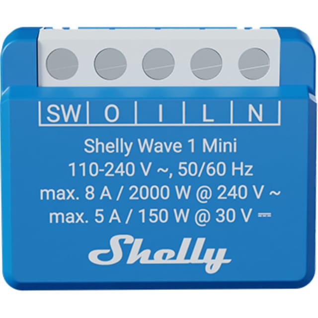 SHELLY WV 1M LR - Shelly Wave 1 Mini LR