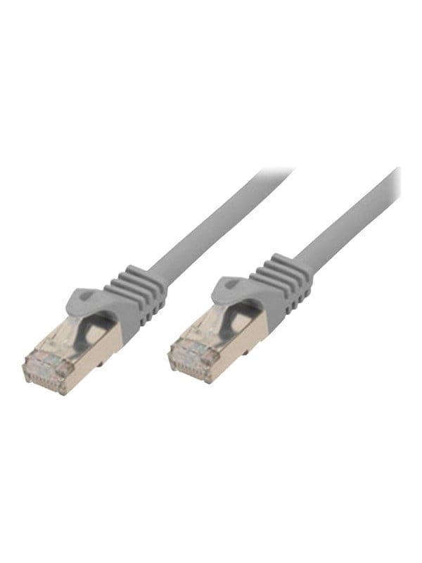 SHVP 75511-0,5 - 0,5 m Patchkabel - Cat.7-Rohkabel grau