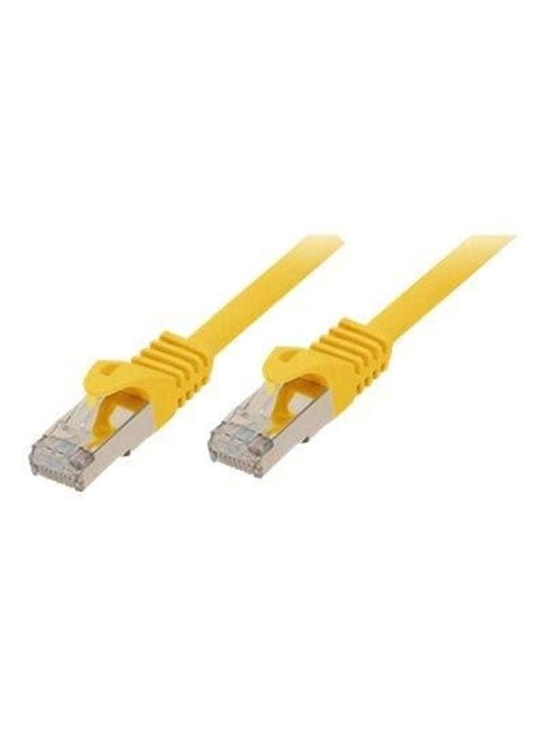 SHVP 75520-Y - 10 m Patchkabel - Cat.7-Rohkabel gelb