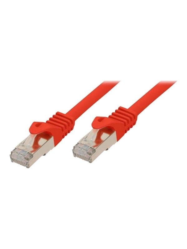 SHVP 75525-R - 15 m Patchkabel - Cat.7-Rohkabel rot