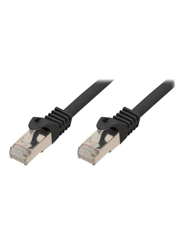 SHVP 75525-S - 15 m Patchkabel - Cat.7-Rohkabel schwarz