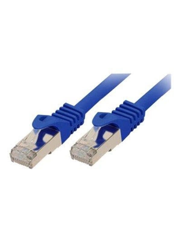 SHVP 75526-B - 20 m Patchkabel - Cat.7-Rohkabel blau
