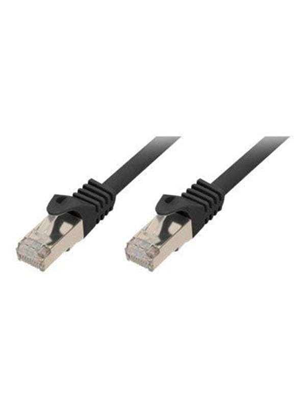 SHVP 75526-S - 20 m Patchkabel - Cat.7-Rohkabel schwarz