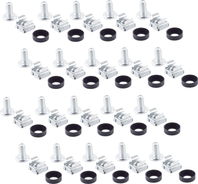 SHVP BS08-01028 - M6 Käfigschrauben Set, 20 Stk