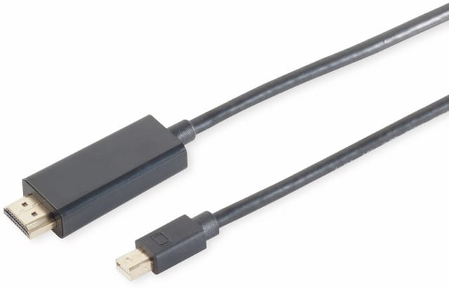 SHVP BS10-53035 - Mini-Displayport 1.2 < HDMI Stecker UHD schwarz 2 m