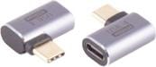 SHVP BS14-05035 - Adapter USB 4.0 C Stecker > Buchse, 90° Winkel l/r