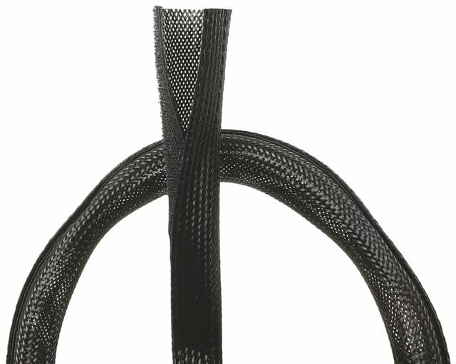 SHVP BS35090-2 - Kabelkanal, flexibel, schwarz, 32mm, 2,0m