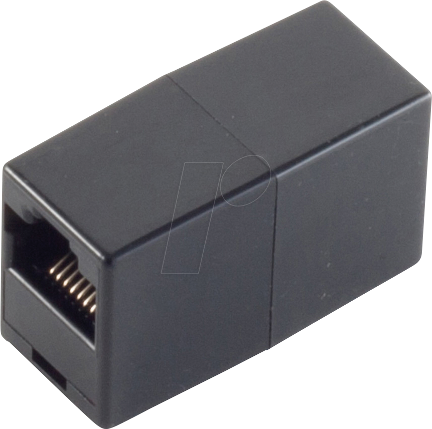 SHVP BS71220-8 - RJ45 Kupplung, Western-Buchse 8/8 > Buchse